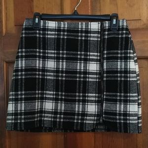 Plaid Miniskirt
